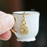 Mosiężna zawieszka LCN Design Studio | Blind Box 2026 | Tea Time