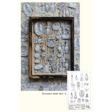 Zestaw stempli silikonowych LCN Design Studio | Skarby vol.3