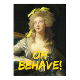Masterpieces Greeting Card | Oh Behave!