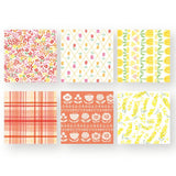Papier do origami Mino Washi | Ciepłe kolory