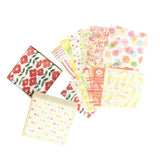 Papier do origami Mino Washi | Ciepłe kolory