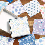 Papier do origami Mino Washi | Chłodne kolory