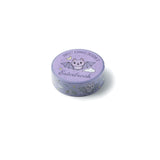 Taśma dekoracyjna Esterbrook x SWEET KAWAII DESIGN | Purple Bats