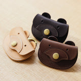 TSL Bear Leather Coin Case