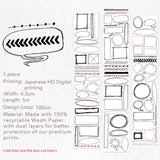 Taśma Washi Pre-Cut | Dymki