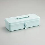 Skrzynka Toyo Steel Trunk Shape T-320 | Błękit lodowca