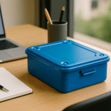 Skrzynka Toyo Steel Trunk Shape T-150 | Niebieska