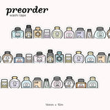PRZEDSPRZEDAŻ: Taśma washi TheCoffeeMonsterzCO | Ink Bottle Doodles