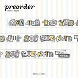 PRZEDSPRZEDAŻ: Taśma washi TheCoffeeMonsterzCO | Scrappy Days