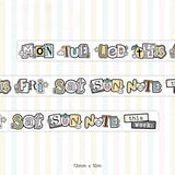 Taśma washi TheCoffeeMonsterzCO | Scrappy Days
