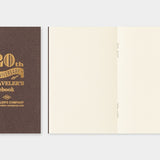 Traveler's Notebook Edycja Limitowana Card size | 20th Anniversary | Czarny