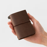 Traveler's Notebook Edycja Limitowana Card size | 20th Anniversary | Brązowy