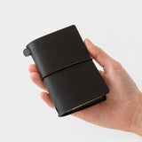 Traveler's Notebook Edycja Limitowana Card size | 20th Anniversary | Czarny