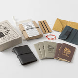 Traveler's Notebook Edycja Limitowana Card size | 20th Anniversary | Czarny
