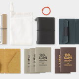 Traveler's Notebook Edycja Limitowana Card size | 20th Anniversary | Czarny