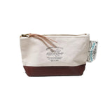 Pochette The Superior Labor Cotton Canvas Pouch 02 | Marron