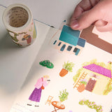 Taśma Washi Pre-Cut | Wiosenny dzień