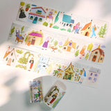 Taśma Washi Pre-Cut | Wiosenny dzień