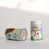 Taśma Washi Pre-Cut | Kwitnący dzień
