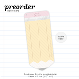 PRZEDSPRZEDAŻ:  Plastikowa karta na taśmy washi TheCoffeeMonsterzCO | Precious Pencil | Akcja Charytatywna