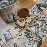 Infinite Oddities Extra Wide Spooky Fantasy Washi Tape