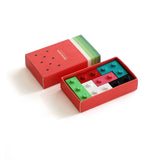 Kredki świecowe w kształcie klocków | Arbuz