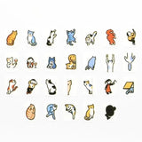 Naklejki Washi w taśmie | Koty