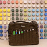 Torba na artykuły papiernicze Soolla® Studio Bag | Coffee Bean