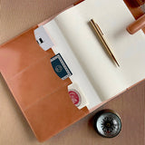 Yokohama leather cover by Ateliers Phileas A5 | Natural