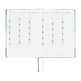 Kalendarz dzienny 2027 Hobonichi Hon A5 | Hiroko Kubota: String Telephone Until the Moon is Full | Edycja angielska
