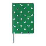 Kalendarz dzienny 2027 Hobonichi Hon A5 | Bow & Tie: Sheep Sheep Sheep | Edycja angielska