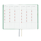 Kalendarz dzienny 2027 Hobonichi Hon A5 | Bow & Tie: Sheep Sheep Sheep | Edycja angielska
