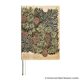 Kalendarz dzienny 2027 Hobonichi Hon A5 | V&A Series: Vine | Edycja angielska