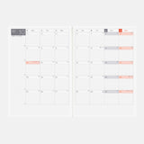 Kalendarz dzienny 2027 Hobonichi Techo Cousin A5 | Edycja japońska