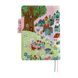 Okładka na kalendarz Hobonichi Techo A5 | Yumi Kitagishi: White Cat Village