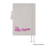 Okładka na kalendarz Hobonichi Techo A5 | Moomin: My Yard (Pink Gray)