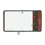 Okładka na kalendarz Hobonichi Techo A5 | Natal Design: Hello New Day! (Retro Stripe)