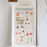 Naklejki washi Note & Wish | Kawiarnia