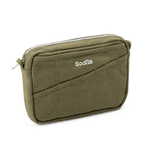 Etui na artykuły papiernicze Soolla® Studio Pouch | Deep Forest Green