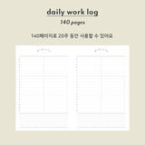 Notatnik ICONIC Daily Work Log
