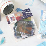 Zestaw naklejek Dziennik podróży | Dookoła świata