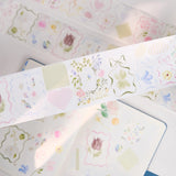 Taśma Washi Pre-Cut | Rajskie motywy