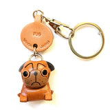 Skórzany brelok VANCA CRAFT | Mops