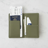 Leather passport holder