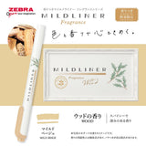 Zestaw zakreślaczy MILDLINER z podwójną końcówką Zebra 6 szt. | Fragrance | Edycja Limitowana