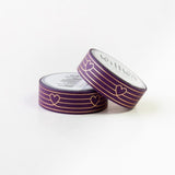 Taśma washi Willwa | Serduszka