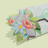 Kartka okolicznościowa | Fioletowy bukiet