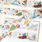 Taśma Washi Pre-Cut | Opowieści przy kominku