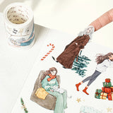 Taśma Washi Pre-Cut | Opowieści przy kominku