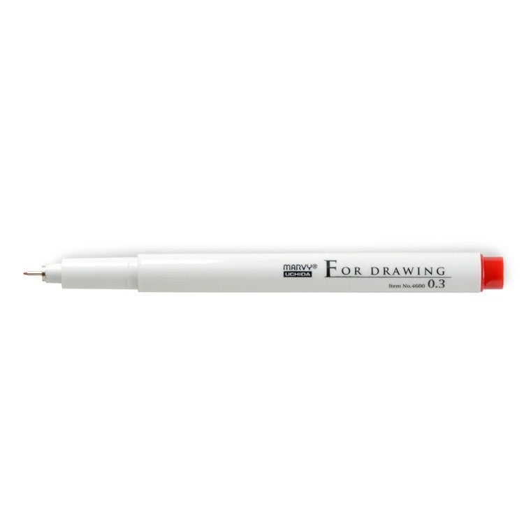 Fineliner For Drawing | Red – Escribo
